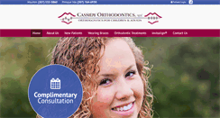 Desktop Screenshot of cassidyortho.com